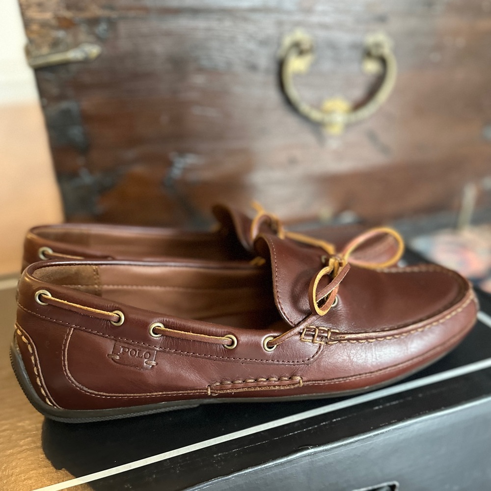 Polo Ralph Lauren Roberts Driving Loafer 12D EUC